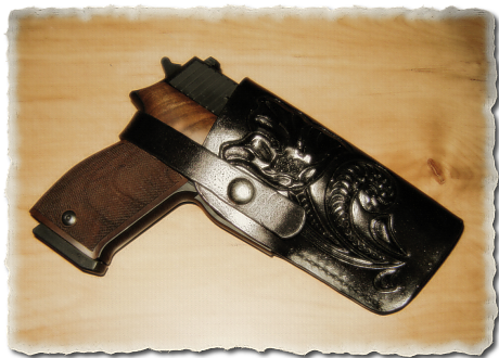 Saguaro Gunleather holster, Sig P220